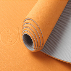 2 Tone TPE Premium Yoga Mat - Briumi