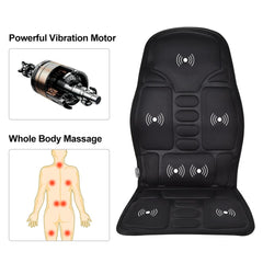 Portable Vibrating Heat Therapy Massage Cushion Mattress - Briumi